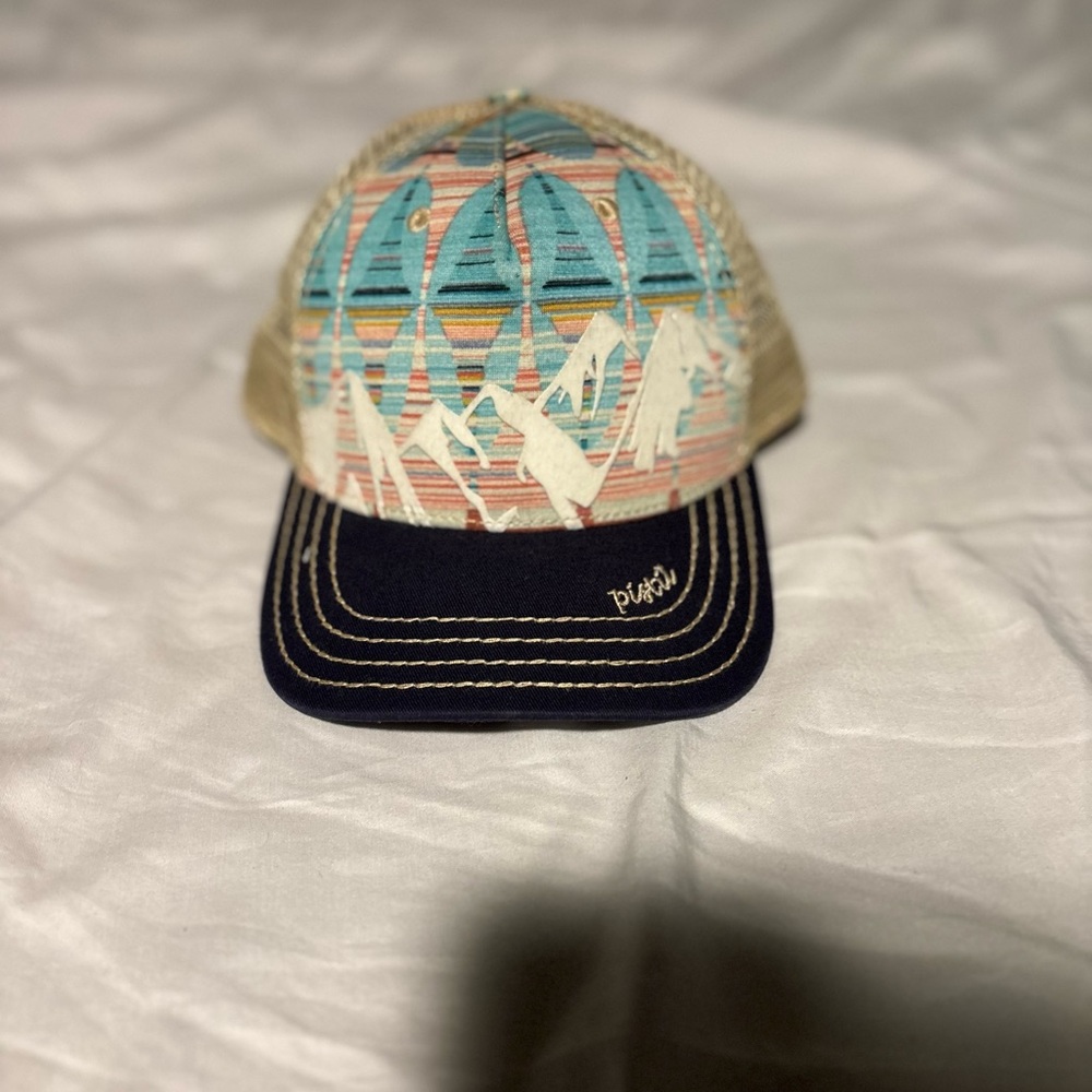Pistil Mountain Tan Trucker Hat